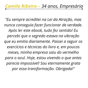 Camila Ribeiro – 34 anos, Empresária